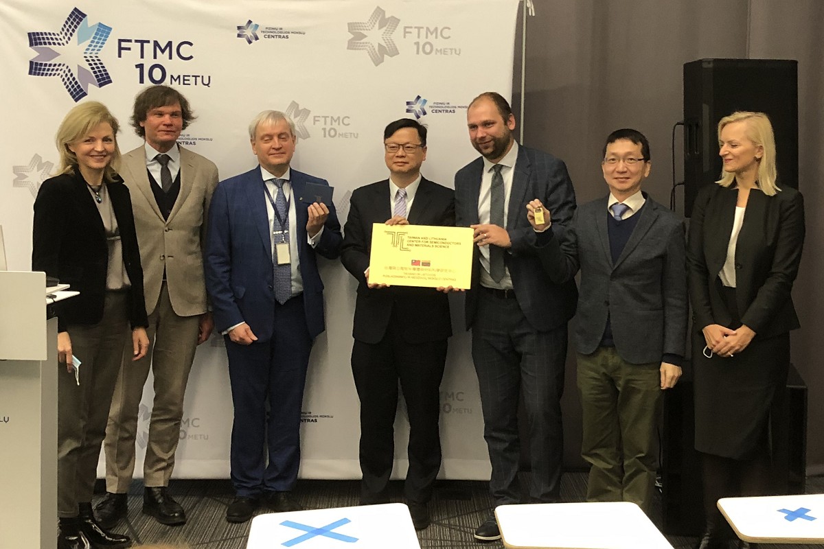 Taiwan and Lithuania Center for Semiconductors and Materials Science established in Lithuania with focus on Taiwan’s laser technology