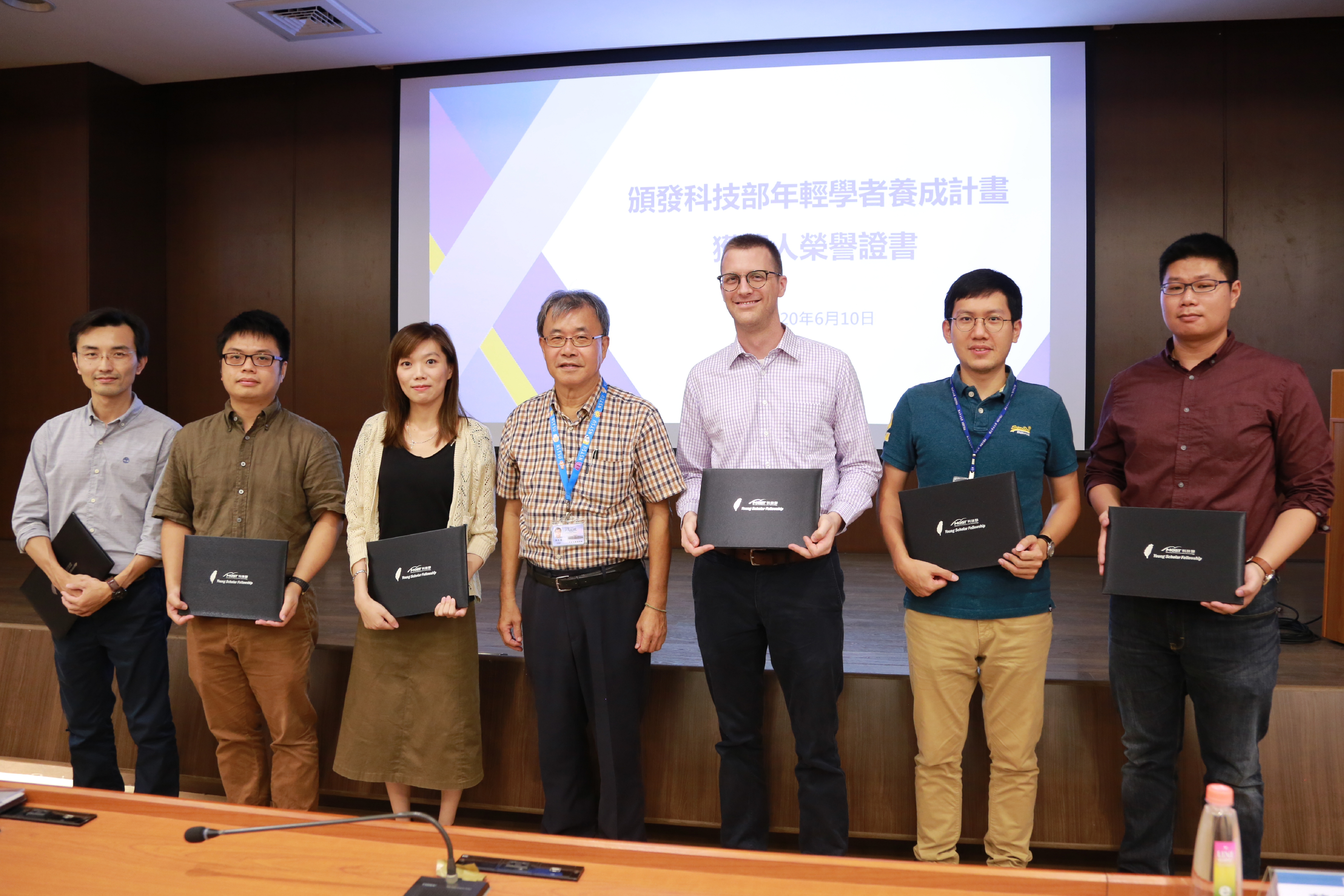 Six young scholars of NSYSU receive the Young Scholar Fellowship of the Ministry of Science and Technology